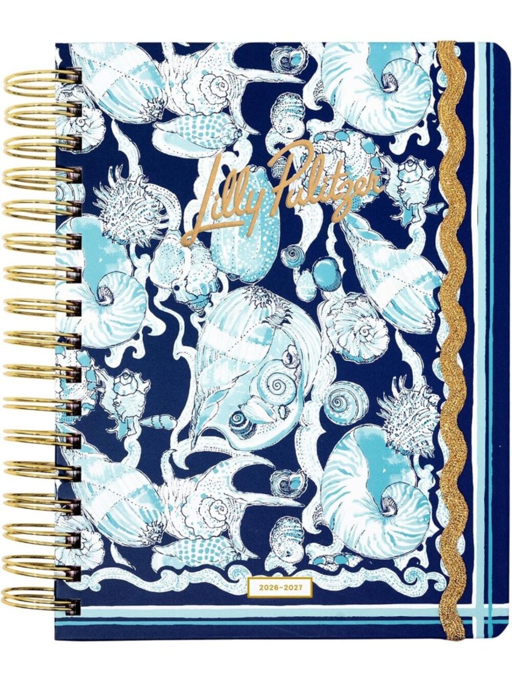 Large 2026-2027 Planner | 17-Month Organizer | Shell Shine Design, Perfect for
